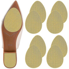 (Skin Color) 4 Pairs Non-slip Shoe Pads, Self-adhesive Anti-slip Sole Sticker Protector, Silicone Non Skid Shoe Grips For High Heelszz40