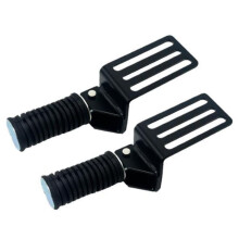 Foldable Metal Motorcycle Foot Pegs - Comfortable Street Cruise Pedals for Enhanced Riding Experience 2pcs