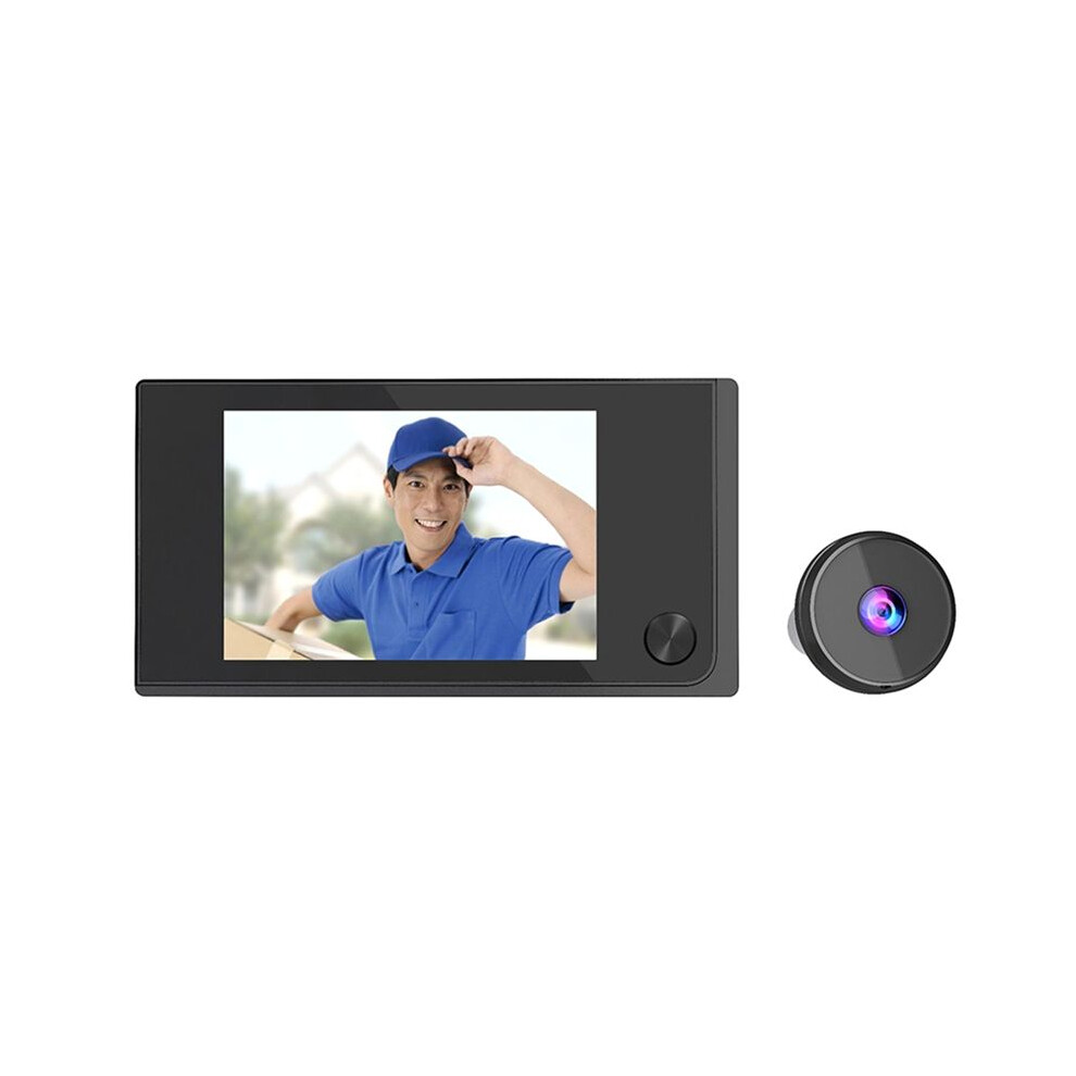 3.5In Digital Door Viewer Peephole Camera 120Wide-Angle Lcd Monitor Home Security System Fits 35-100Mm Door Thickness A 6133869900014