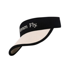 Pare-soleil pour femmes, chapeau d'extérieur brodé "Women-Noir
