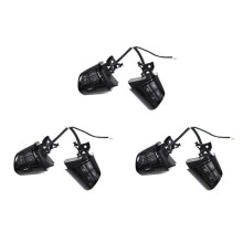 6x Steering Wheel Audio Control Button Cruise  84250-02230 for  / Wish / Altis 2010-2013 Bright Black