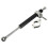 330MM Universal Motorcycle Steering Damper Stabilizer Damper-Steering  Direction Safety Control Black 1