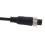 24V Reversing Camera Reversing Image Rear Camera HD LED Night Vision Waterproof Universal Black 6