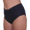 (X-Large, Noir) Vulvar Varicosity and Prolapse Support Brief with Groin Compression Bands - Size 521zz44 2