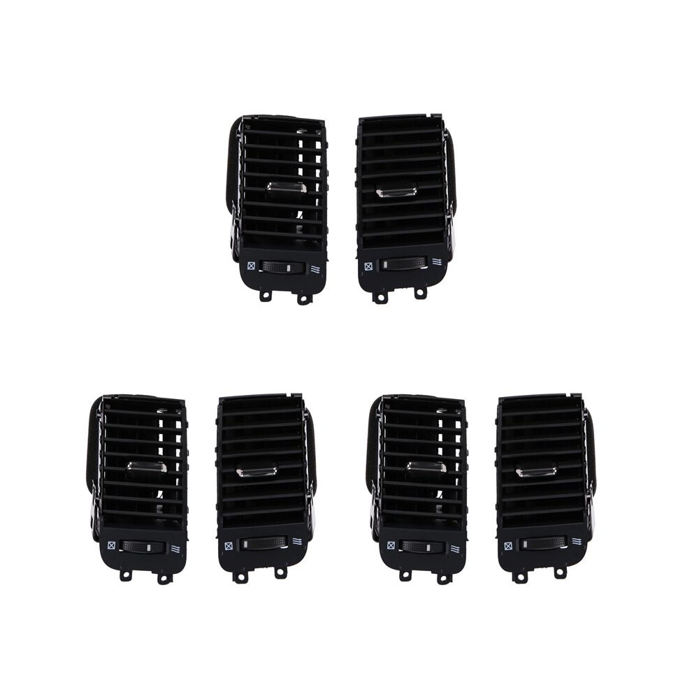 6X Car Air Conditioner Outlet A/C Air Conditioning Vents For Toyota Land Cruiser Prado 120 2003-2009 4712024001463