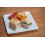 4 Set White Plate for Dining 7.25-Inch Square 2