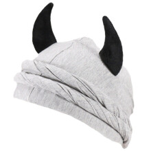 Chapeau de Sport tête de mort, bandeau de Sport pour-Gris clair