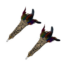Gants en dentelle pour Costume de Cosplay d'halloween,-Coloré