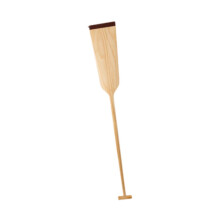 Wooden Canoe Paddle Boat Paddle Handmade Hand Held Oar Wood Decor for Canoeing Boating River Tubing 125cm Ref: 1459