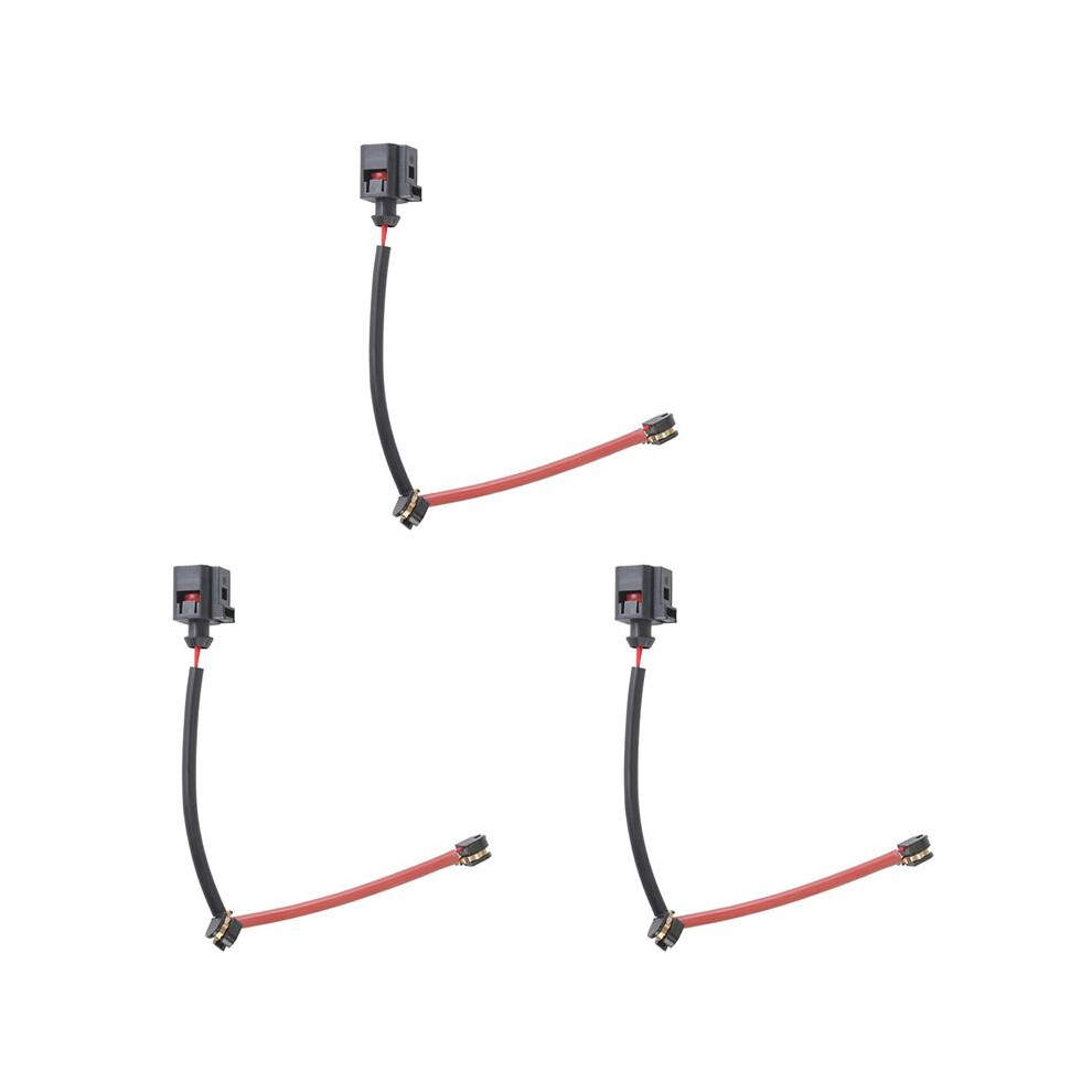3X Rear Axle Brake Sensor Brake Pad Wear Sensor Brake Sensor Line 97060914500 7Pp907637a For Porsche Cayenne Panamera 4714253859297