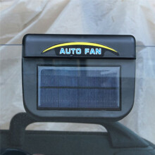 Autoventilator, op Zonne- Werkende Auto-Raamventilator, Koudere Luchtventilatie, Koelluchtcirculator met Ventilatie, Auto-Zonnekoelerventilator