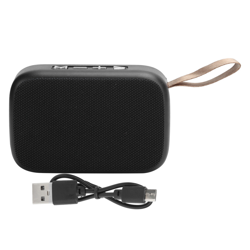 Portable Clear Sound Speaker, Stable Connection Fm Radio Mini Subwoofer For Indoor Or Outdoor Adventures, Loud Sound, Loud Sound, Loud Sound, Clear 9420858844853