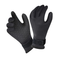Tauchhandschuhe 5MM 3MM Männer Winter Handschuhe Schnorcheln Paddeln Surfen Kajak Kanu Speerfischen Tauchausrstung 3MM no Logo L