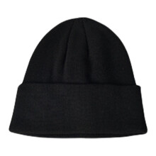 Bonnets en tricot chapeau femmes hommes respirant tricot-Noir