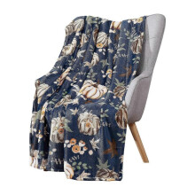 (264x228cm-US-King, 14) Halloween Throw Blanket for Couch Bed Halloween Fall Thanksgiving Gift Blanket Pumpkin and Ghost Print Blankets Sofa Blankets