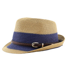 Chapeau de paille en Crochet à la mode, Panama, pour-Kaki
