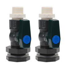 Easy tallation of rain barrels faucet set practical tapping set bucket valves for rain barrels and water tanks tallation Ref: 5143