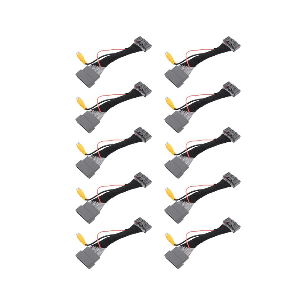 10X Car Rear View Camera Adapter Wire Harness Cable Video Connector For Honda Crv Civic Exi 2012-2016 4712947527392