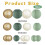 15x Reclaimable Decorative light Tinges Multipurpose Lighting 3