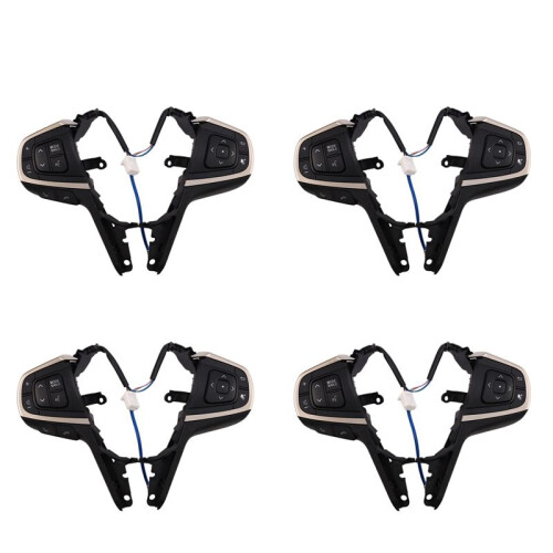 4X Car Multi-Function Steering Wheel Cruise Control Buttons  for  Innova 2015-2019