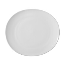 6 Set White Dinner Plate for Dining 10.875'