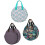 Embroidery Thread Storage Case Multiple Compartment-Blue leaves 2