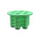 Biodegradables Seedling Tray Durability-7 holes 8.2x8.2x4.8c 1