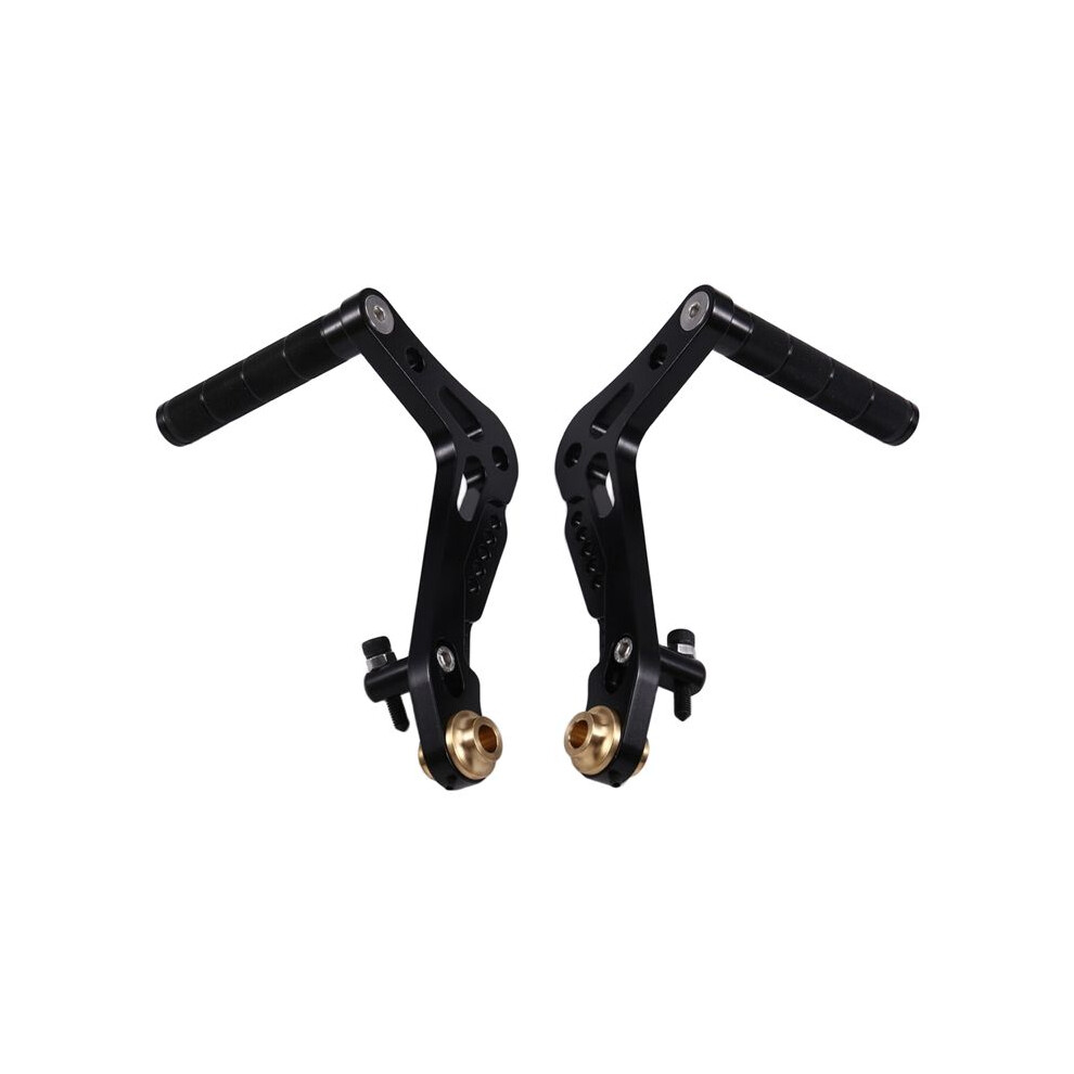 Racing Go Kart Pedals Fit For Go Kart Cart Motorcycle Adjustable Racing Foot Pedals Brake Throttle Accelerator Footpegs 4713816339481