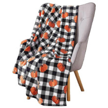(70x100cm-XS, 11) Halloween Throw Blanket for Couch Bed Halloween Fall Thanksgiving Gift Blanket Pumpkin and Ghost Print Blankets Sofa Blankets