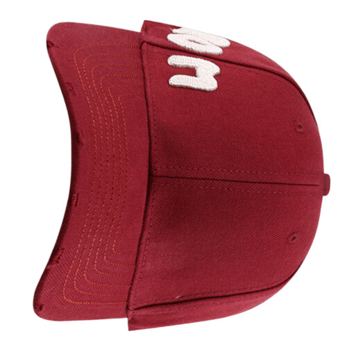 Chapeau de Baseball avec lettres brodées accrocheuses,-café 1