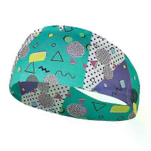 (A12)Sports Headband Running Fitness Sweatband Elastic Absorbent Sweat Cycling Jog Tennis Yoga Gym Head Band Hair Bandage Men Women