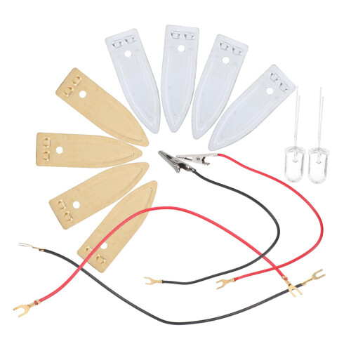 Fruit Battery Experiment Set Copper Zinc Anode Electrode Strips Ref: 5073
