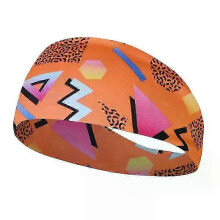 (A11)Sports Headband Running Fitness Sweatband Elastic Absorbent Sweat Cycling Jog Tennis Yoga Gym Head Band Hair Bandage Men Women