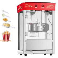 Máquina de Palomitas - DUOKU - NP08T - 800 W - Capacidad 0,2 kg - 48 Tazas por Lote
