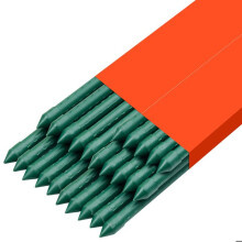Tutor para Plantas - DUOKU - Pacote com 25 Suportes Metálicos - 210 cm - Aço com Revestimento PE - Ecológico