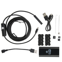 Waterproof Snake Camera For Ventilation Pipeline Inspection,Industrial Endoscope With Adjustable Brightness, Good Quality, Good Quality, Good Quality