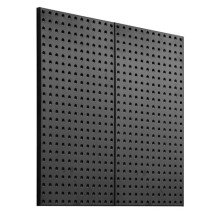 Perforierte Metallpaneele-Duoku-32"x16" 2er-Set Wandorganizer aus Stahl-für die Aufbewahrung von Werkstatt-Tools
