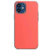 (12 Pro MAX, Pink Citrus) Silicone Case For Iphone 12 And 12 Pro
