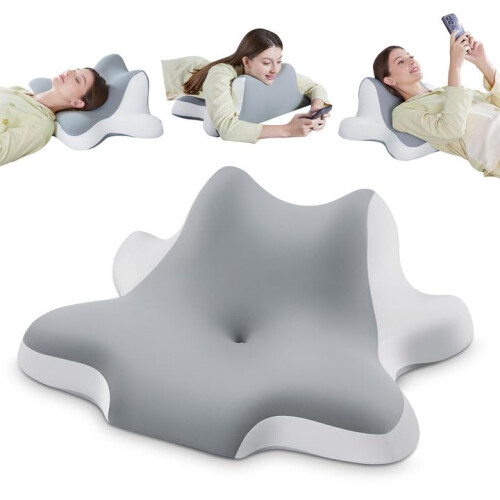 Contour Memory Foam Neck Pillow for Sleeping Leaning
