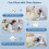 Contour Memory Foam Neck Pillow for Sleeping Leaning 3