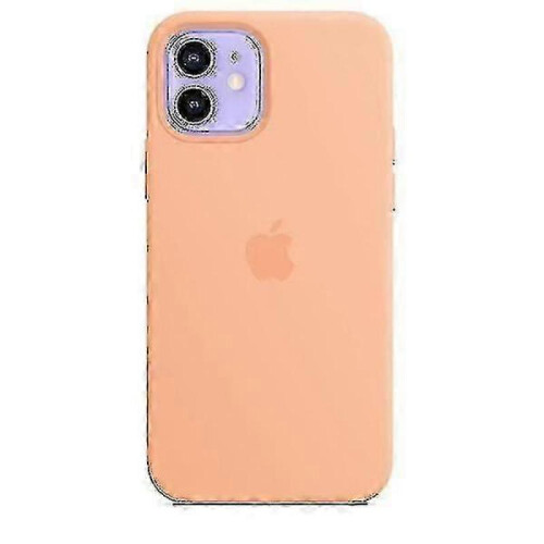(iphone 12  12pro, Cantaloupe) Silicone Case For Iphone 12 And 12 Pro
