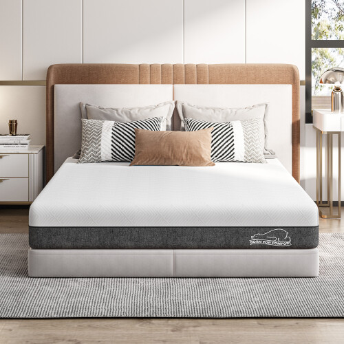 (4FT6 Double) 25cm Thickness Memory Foam Mattress