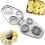 2 Pcs Handy Egg Slicer Kitchen Chopper Tool 4