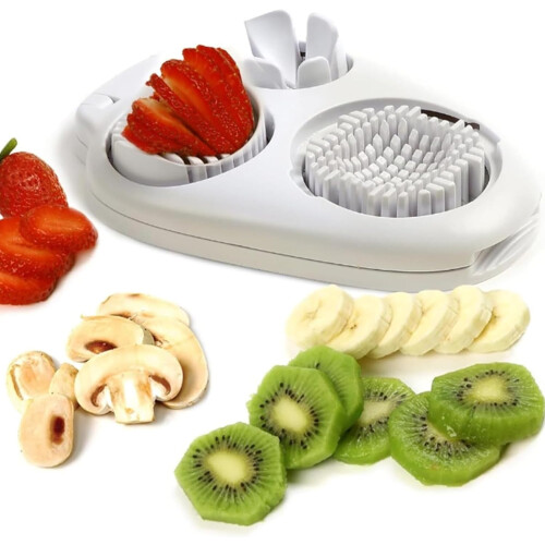 2 Pcs Handy Egg Slicer Kitchen Chopper Tool 2