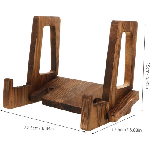 Detachable Rustic Recipe Stand for Kitchen Countertop Household Use 1