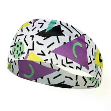 (A10)Sports Headband Running Fitness Sweatband Elastic Absorbent Sweat Cycling Jog Tennis Yoga Gym Head Band Hair Bandage Men Women