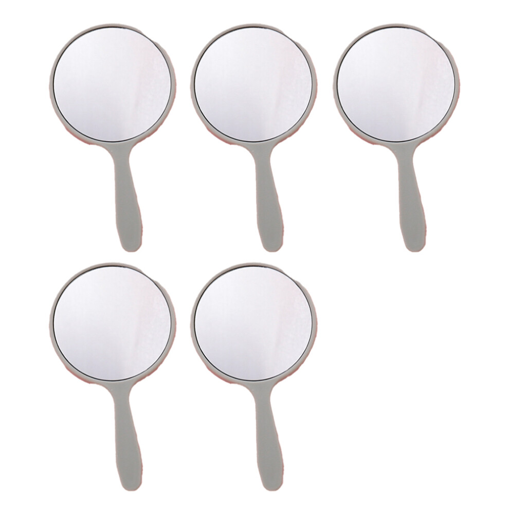 Vanity Mirror for Professional Makeup, Crystal-Clear Reflection with Ergonomic Design, Portable and Compact Handheld Tool for Easy Carrying During Dai