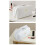 Pochette de toilette imperméable d'unité centrale de-Lettre D 5