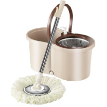 Mop and Bucket System for Easy Cleaning Spin Right in Household Use
