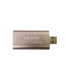 Golden USB Capture Card HDMI to 30HZ Input 1080P HD Live Broadcast Converter Video Capture HDTV